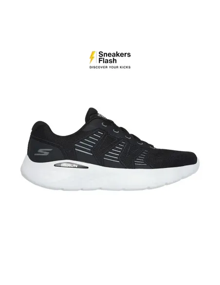 SKECHERS GO RUN LITE BLACK WHITE - 220902BKW