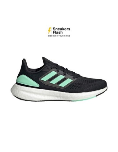 ADIDAS PUREBOOST 22 BLACK PULSE MINT - HQ8578