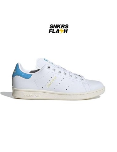 ADIDAS STAN SMITH WHITE BLUE - IE0467