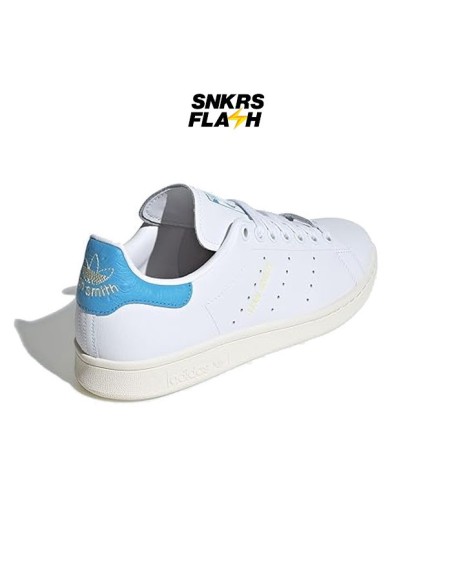 ADIDAS STAN SMITH WHITE BLUE - IE0467