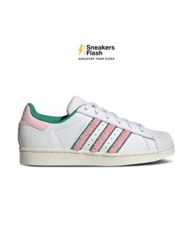 ADIDAS SUPERSTAR WHITE PINK - IF7611