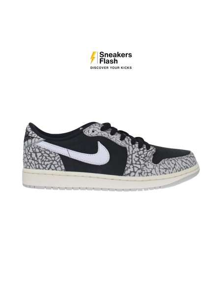 AIR JORDAN 1 LOW OG BLACK CEMENT - CZ0775001