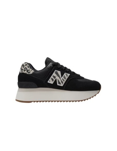 NEW BALANCE 574 PLUS BLACK LEOPARD - WL574ZDA