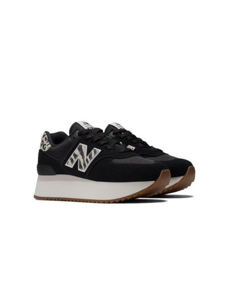 NEW BALANCE 574 PLUS BLACK LEOPARD - WL574ZDA