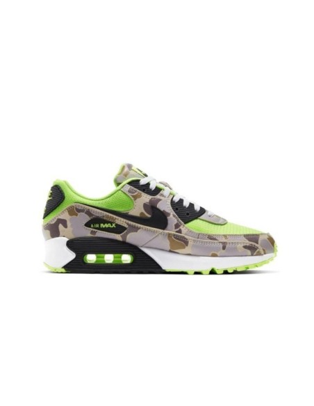 NIKE AIR MAX 90 GREEN CAMO - CW4039300