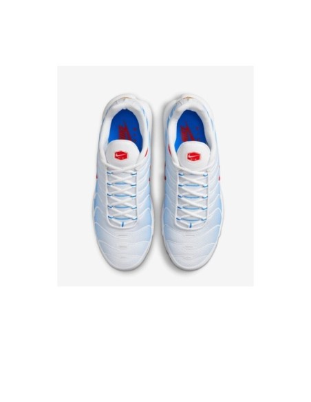 NIKE AIR MAX PLUS TIDED 2022 WHITE RED BLUE - 604133423