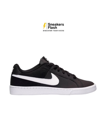 NIKE COURT ROYALE BLACK WHITE - 749867010