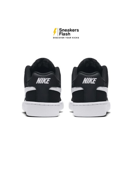 NIKE COURT ROYALE BLACK WHITE - 749867010