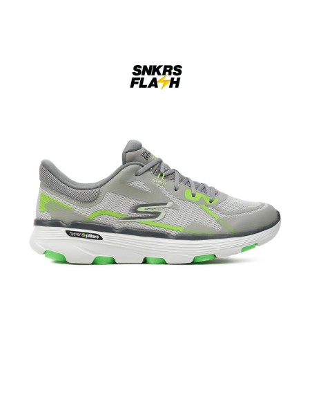 SKECHERS GO RUN 7 GREY LIME - 220646GYLM