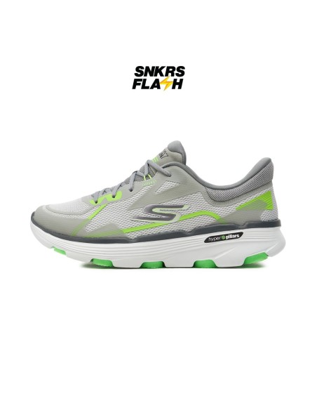 SKECHERS GO RUN 7 GREY LIME - 220646GYLM