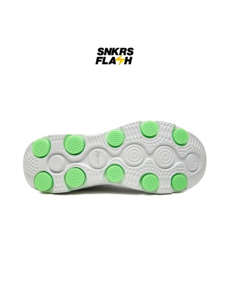 SKECHERS GO RUN 7 GREY LIME - 220646GYLM