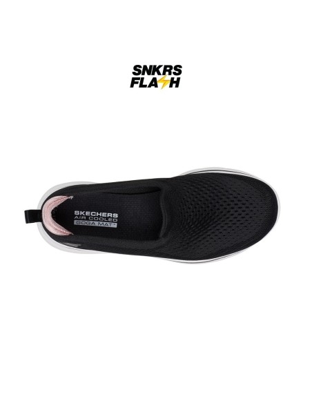 SKECHERS GO WALK 7 BLACK PINK - 125208BKPK