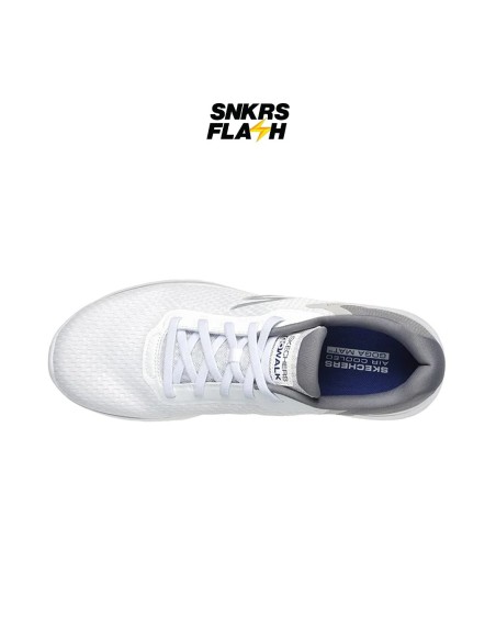 SKECHERS GO WALK 7 WHITE GREY - 216636WGY