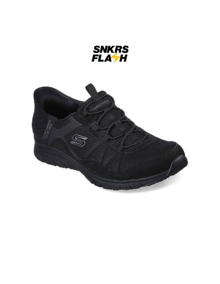 SKECHERS SPORT ACTIVE GRATIS SPORT BLACK - 104288BBK