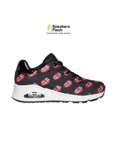 SKECHERS X ROLLING STONES UNO - 177964BKRD