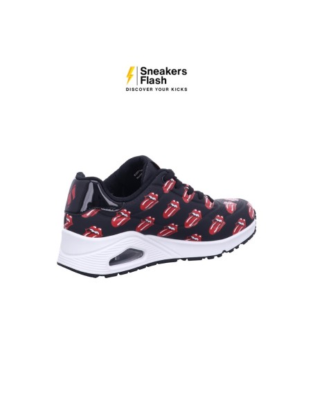 SKECHERS X ROLLING STONES UNO - 177964BKRD