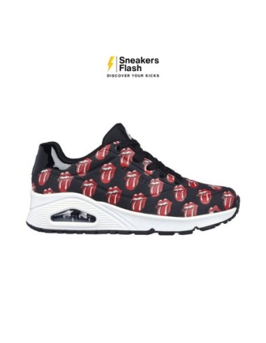 SKECHERS X ROLLING STONES UNO - 183101BKRD